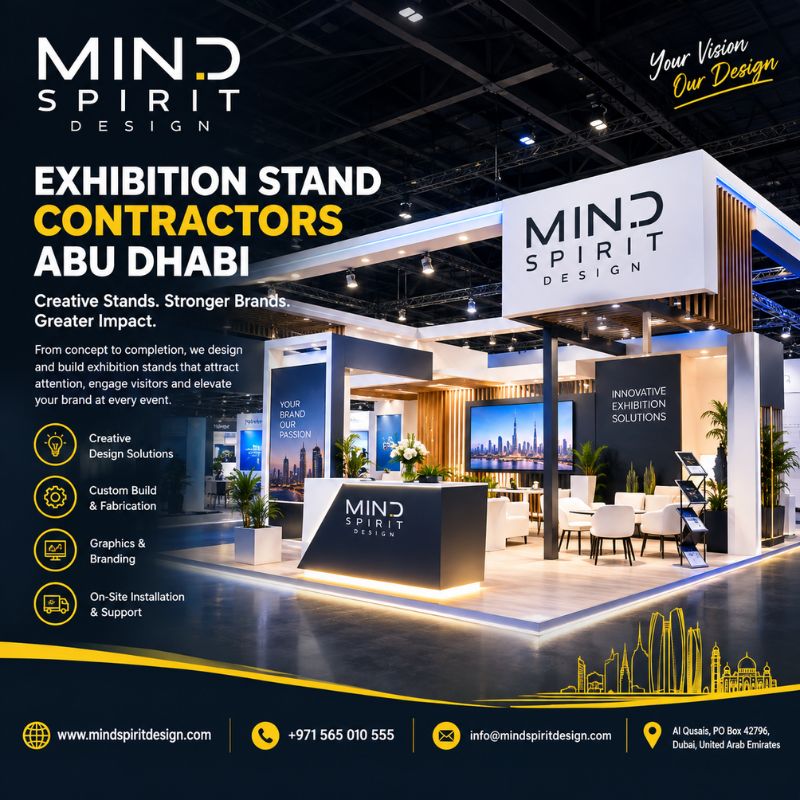 Exhibition Stand Contractors Abu Dhabi for High-Impact Exhibition Stands